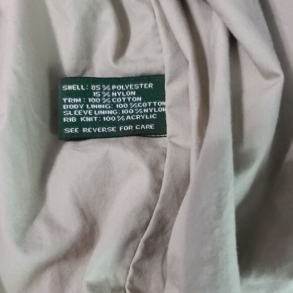 WP By Weatherproof Mens Jacket Brown Size Large Polyester Blend Long Sleeve - Picture 7 of 12